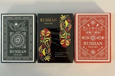 Russian Folk Art Playing Cards