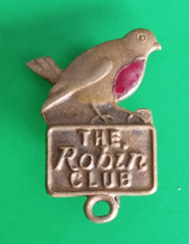 The robin club brass enamel - the,