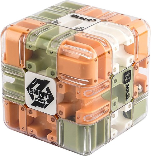 Large maze cube - 3d, puzzle