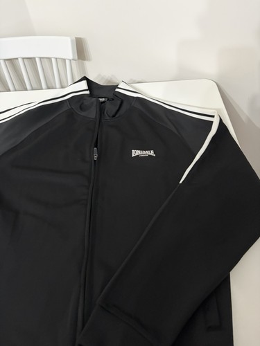 Lonsdale black jacket - lonsdale,