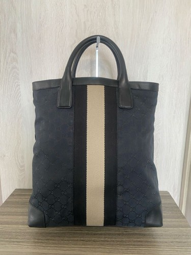 Gucci tote bag canvas - bag,