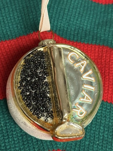 Caviar eggs metal tin - metal,