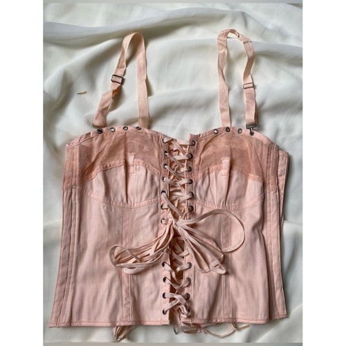 Vintage 1950s 60s - peach, merry