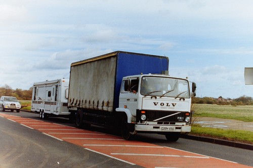 Volvo lorry wanstead flats - wanstead,