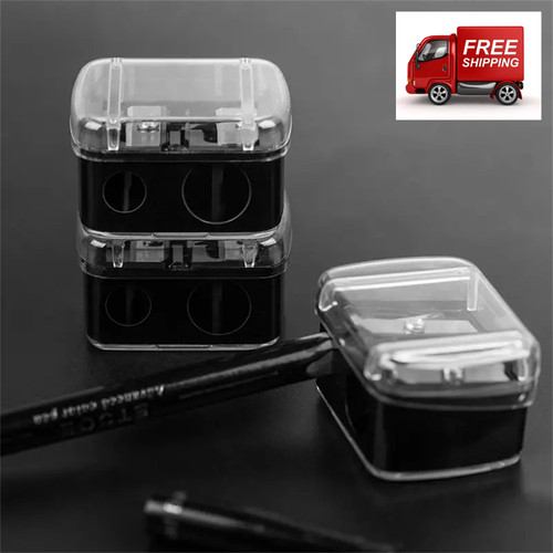 Hole pencil sharpener double - hole,
