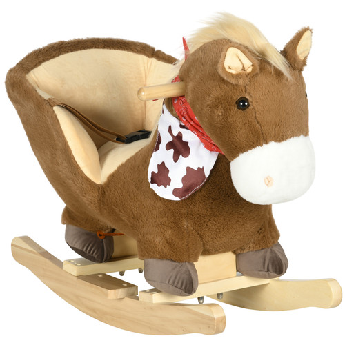Kids rocking horse plush - rocking,