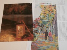 GLORAFILIA tapestry needlepoint chart  - THE SEINE AT MARLY