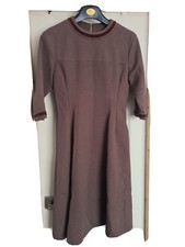 Elegant Original Vintage chocolate dress. Size 10
