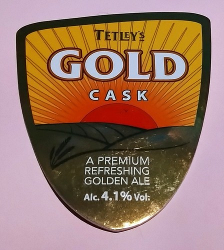 Tetleys brewery gold cask - brewery,