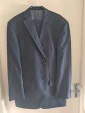 mans 2 piece blue suit