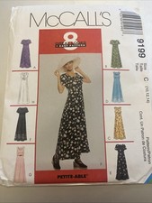 McCalls Sewing Pattern Maxi