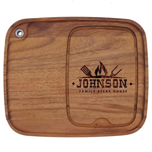 Personalized steak plate - steak,