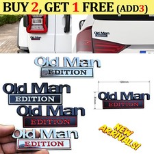 3D Old Man Edition Emblem