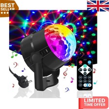 Portable LED Disco Light with 3 Modes - Ideal for Dance Parties and Celebrations