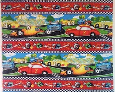 1½ yards HOT RODS RIDE AGAIN