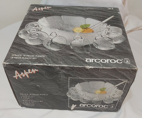 Vintage arcoroc aspen 17 - 70's,