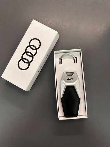 Audi keyring leather - a6,