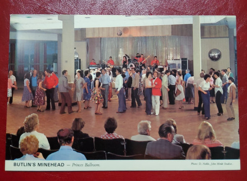 Butlins minehead postcard - minehead,