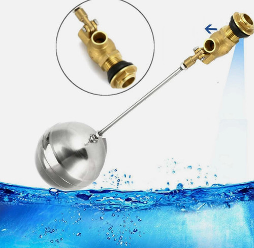 Water tank float ball valve - water,