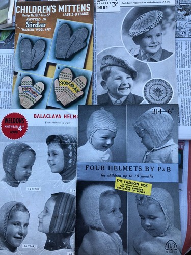 Vintage knitting patterns - vintage,