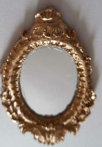 Dolls house ornate mirror - dolls,