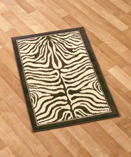 Kenya zebra accent rugs - kenya,