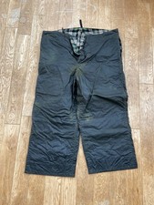Barbour lined wax trousers -