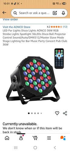 Par light led rgb - led, stage