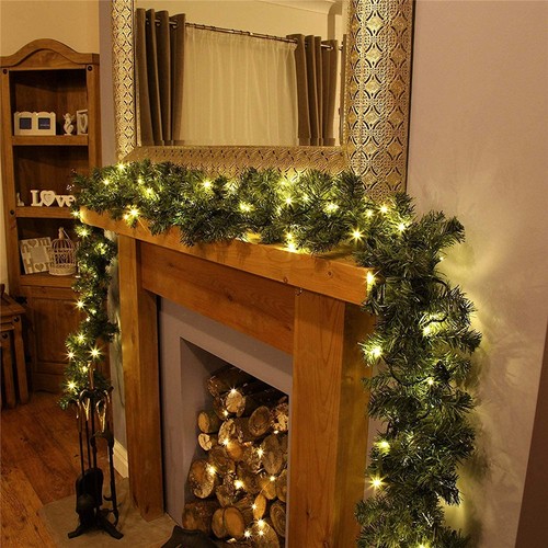 9ft christmas garland - 9ft, with