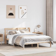 Bed Frame Solid Pinewood