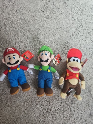 Super mario soft toys - mario, toys,