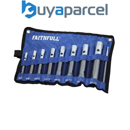 Faithfull box spanner set - set, 8