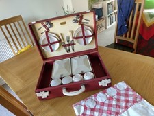 1950s Picnic Set | Original 1950s Vintage Brexton Picnic Set/Hamper Unique Gift