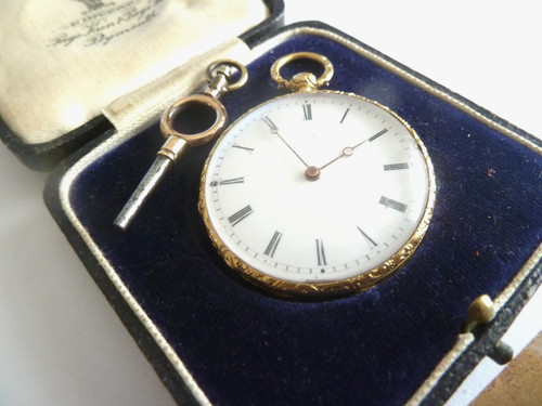18k solid gold - pocket,