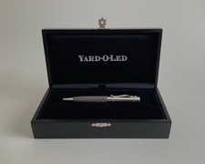 Rare Yard O Led Esprit Pocket Ball Pen in Black, Exceptional Unused Condition! 