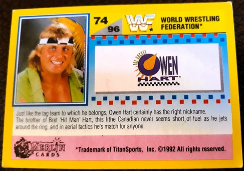 Wwf summer slam 1992 - summer, cards