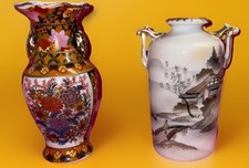 Two  Antique Nippon Japanese