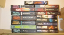 15 x Michael Connelly Paperback Novels Good Used Condition Job Lot