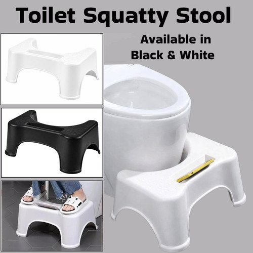 Bathroom toilet squatty step - squatty,