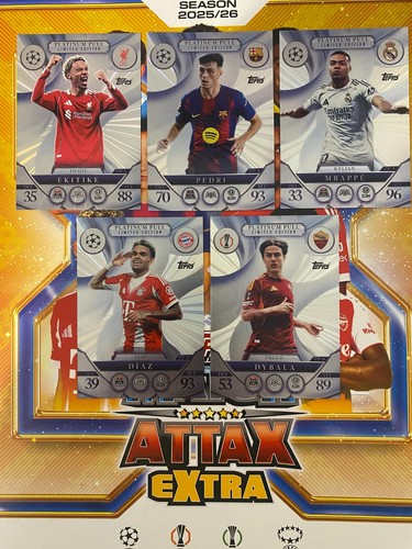 Topps match attax extra - topps,