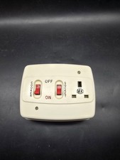 Vintage MK Cooker Isolator Switch 1960s with 13A 3 pin socket 30/50 Amp