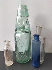 Four Antique Bottles , Various