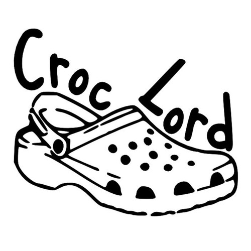 Croc lord funny - croc, shoes
