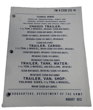 US Army 1-1/2 Ton 2 Wheeled