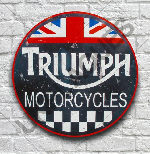 Triumph 2ft large garage - 2ft, sign