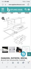 Zanussi zht631x 60cm - 60cm, cooker