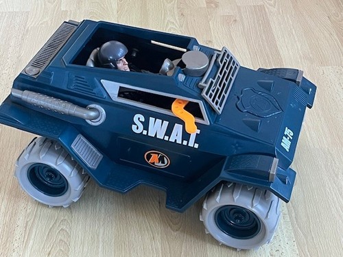 2001 hasbro teal blue swat - teal,