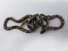 Vintage Snake Belt Buckle Set