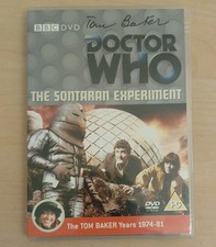 Doctor Who: The Sontaran Experiment DVD Autograph Signed By Tom Baker