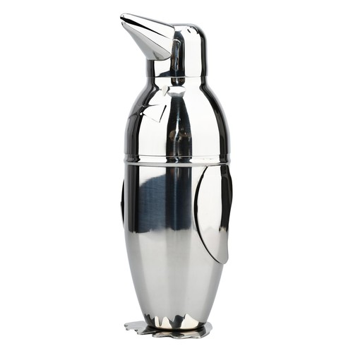 Penguin cocktail shaker with - cocktail,